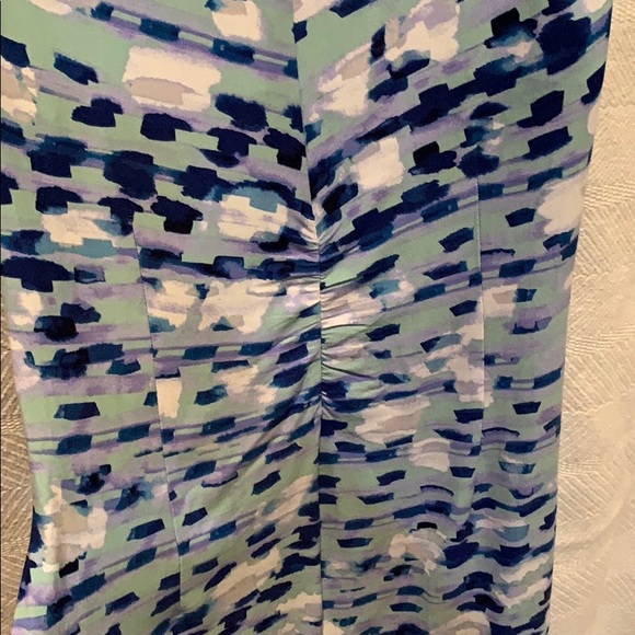 Nic + Zoe Ruched Sleeveless Dress Size PM NWTs - Picture 7 of 8